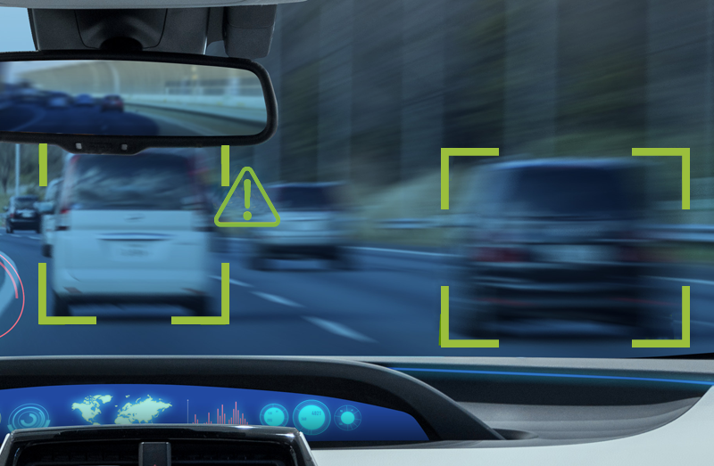Sensors to in-vehicle cameras