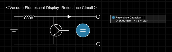 Vacuum Fluorescent Display  Resonance Circuit