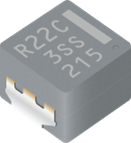 7 mm Square Automotive Power Inductor with Low Inductance (0.22 μH)