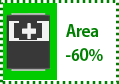 POSCAP Mounted circuit area image Area-60%