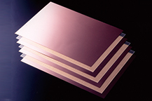 低誘電率・高耐熱ハロゲンフリー多層基板材料 R-A555(W)