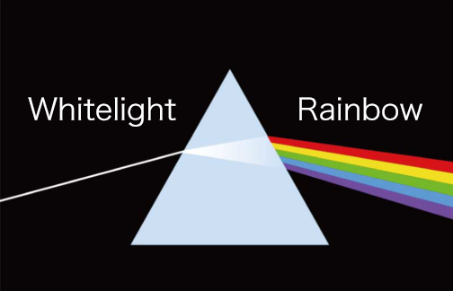 From Whitelight to Rainbow