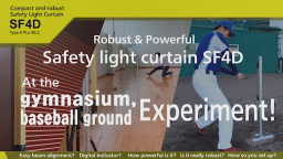 Features of Compact & Robust Safety Light Curtain SF4D - Panasonic