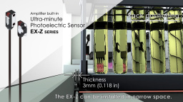 Test tube rack detection (by thru-beam sensor) - Panasonic