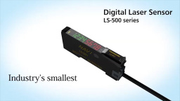 Amplifier-separated Type Digital Laser Sensor LS-500 - Panasonic