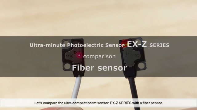 EX-Z series: Detection experiment with Ultra-minute Photoelectric Sensor