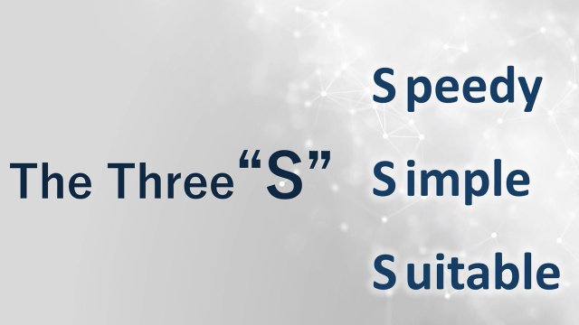 "Three Ss" for evolving customer equipment