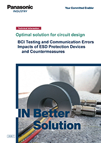 BCI Testing and Communication Errors: Impacts of ESD Protection Devices and Countermeasures