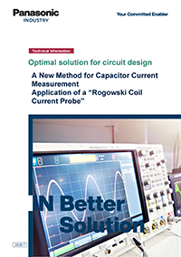 A New Method for Capacitor Current Measurement Application of a “Rogowski Coil Current Probe”